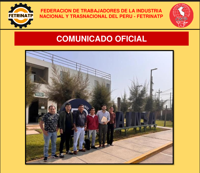 La organización y la unidad de los trabajadores siguen dando resultados. Saludamos este importante logro del Sindicato de VSI Industrial, alcanzado mediante trato directo y con el respaldo de FETRINATP, fortaleciendo derechos y mejores condiciones para todos. ¡Cuando el sindicato avanza, avanzan los trabajadores! #UnidadSindical #NegociaciónColectiva #FETRINATP